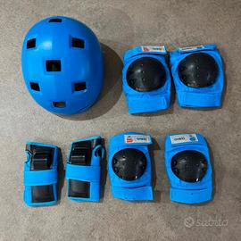 Casco bici / pattini e riparo bambino