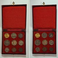 Monete vaticane 1929 cofanetto rosso con ORO