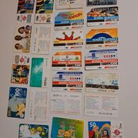 Lotto 20 schede telefoniche varie