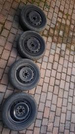 Cerchi in ferro 14 pollici Fiat 500/Lancia Y