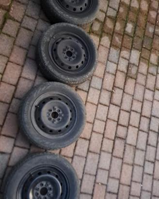 Cerchi in ferro 14 pollici Fiat 500/Lancia Y