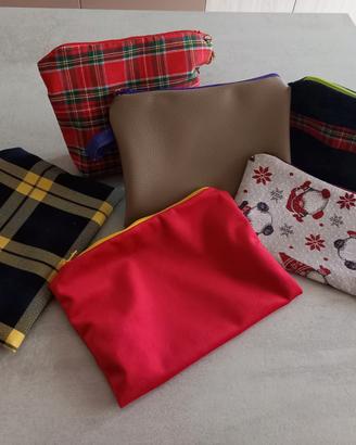 cuscini, pochette,  scrunch, porta sacchetti 