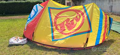 kitesurf rrd vision 10.5 +barra v7 
