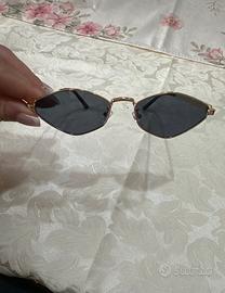 Occhiali da sole forma diamante