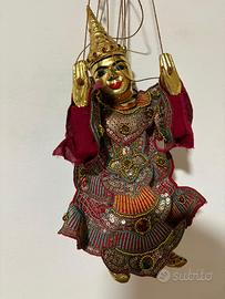 Burattino asiatico Vintage