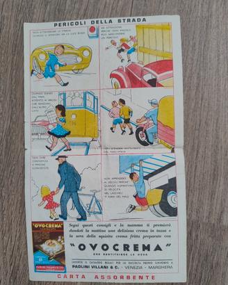 Carta assorbente anni '50/'60