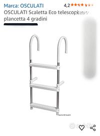 Scaletta per barca 3 scalini