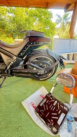 MBP C1002V Schienalino + portapacchi in acciaio