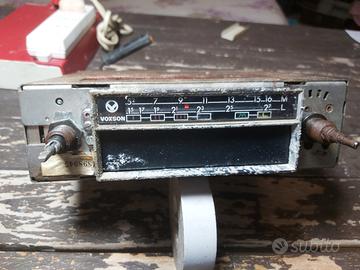AUTORADIO VOXSON BOCCA NERA STEREO 8 PER RICAMBI .
