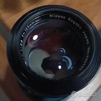 Obiettivo tele Nikkor Q Nikon 135mm f2.8 pre-Ai