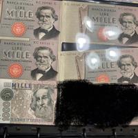 Banconote italiane e straniere lotto 35 pezzi
