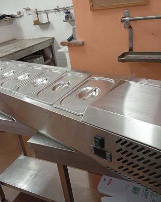 vetrinetta refrigerata per condimenti 
