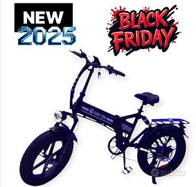 BICICLETTA FAT BIKE 750 WATT 48V 15 AH
