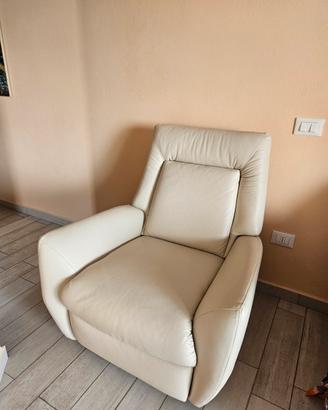 Poltrona relax Divani&Divani by Natuzzi