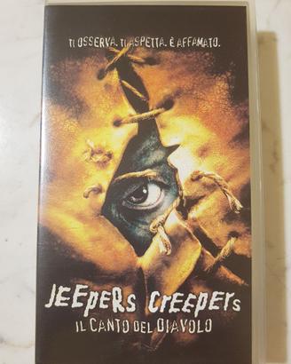 Jeepers Creepers VHS