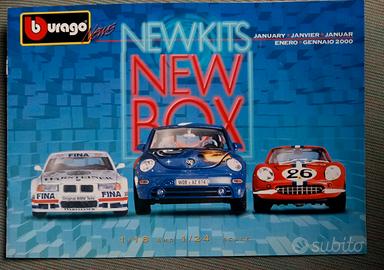 Bburago burago brochure kit anno 2000
