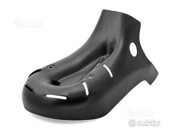 Paracalore scarico collettori carbonio panigale