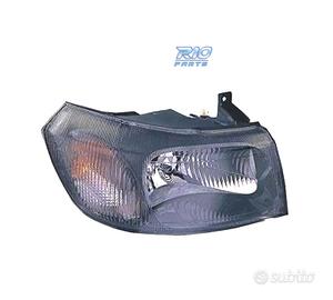 FANALE DESTRO PER FORD TRANSIT 00-06 FONDO NERO