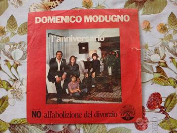 45 giri Modugno 1974 referendum divorzio 