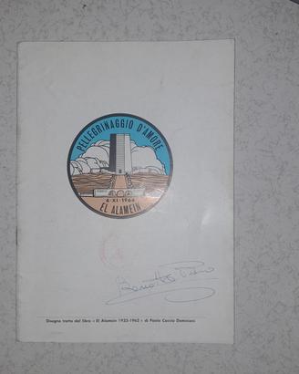 LIBRETTO PELLEGRINAGGIO EL ALAMEIN anno 1964