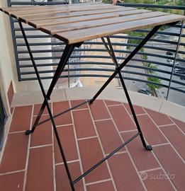 tavolo pieghevole da giardino