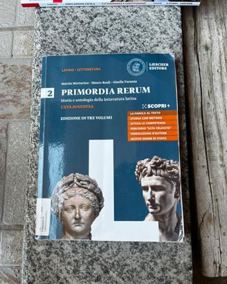 Libro di letteratura latina