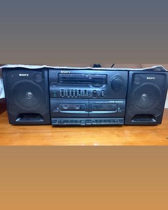 Stereo vintage anni '80 Sony CFS-W455