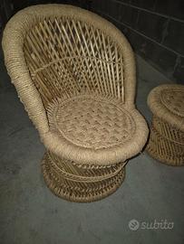 Poltroncina e tavolino PER BAMBINI