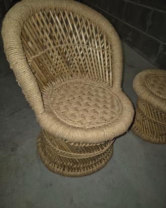 Poltroncina e tavolino PER BAMBINI
