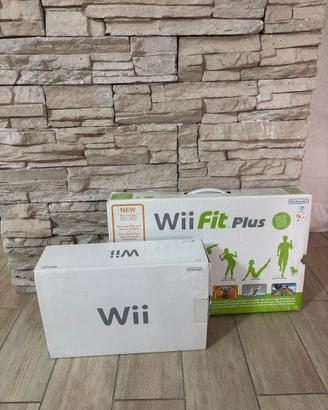 Console Wii con Wii fit Plus