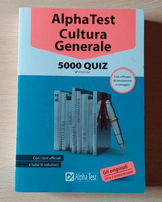 Alpha Test cultura generale 5000 quiz