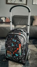 Trolley zainetto scuola SEVEN personal art