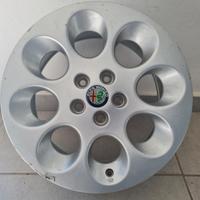 4 cerchi lega alfa romeo 147 156 500l tipo r15 lt5