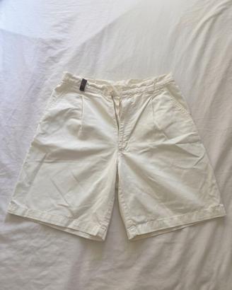 pantaloni corti bianchi valentinl