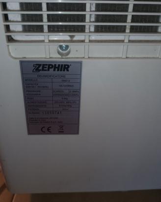 Deumidificatore Zephir DMZ12