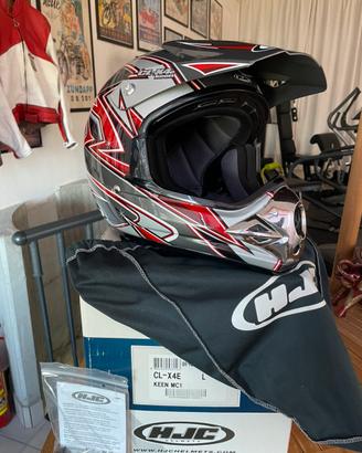 HJC CL-X4E Keen Motocross Rick Design Tg.L