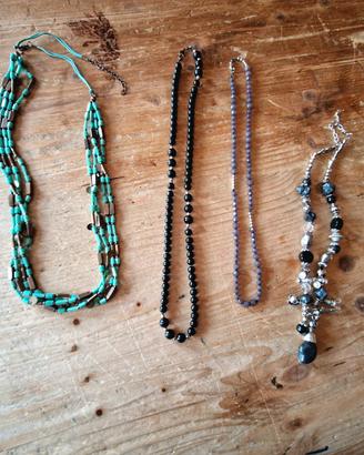 Collane bigiotteria vintage 