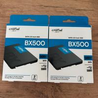 2 ssd crucial bx500 da 500 GB