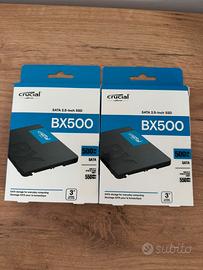 2 ssd crucial bx500 da 500 GB