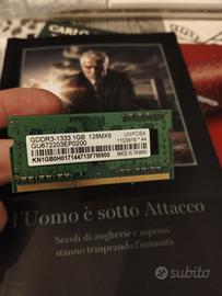 RAM DDR3 1333  da 1GB 