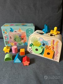 Djeco gioco in legno incastri e forme