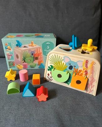 Djeco gioco in legno incastri e forme