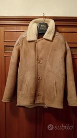 Giaccone vero montone, uomo, taglia 52