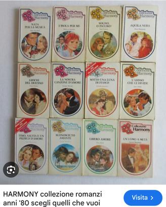Harmony collezione romanzi
