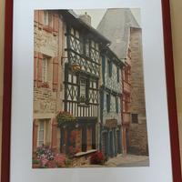 Foto case alsaziane con cornice