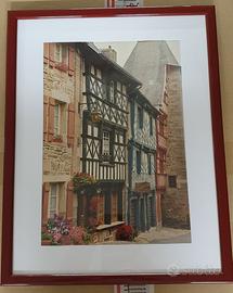 Foto case alsaziane con cornice