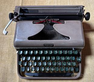 Macchina da scrivere vintage Lagomarsino Halda