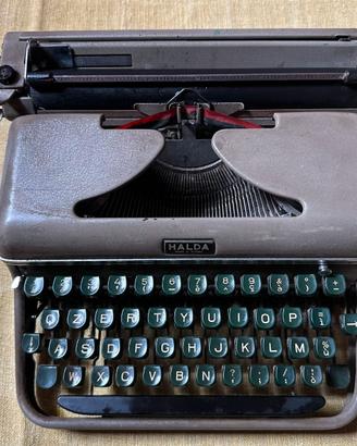 Macchina da scrivere vintage Lagomarsino Halda