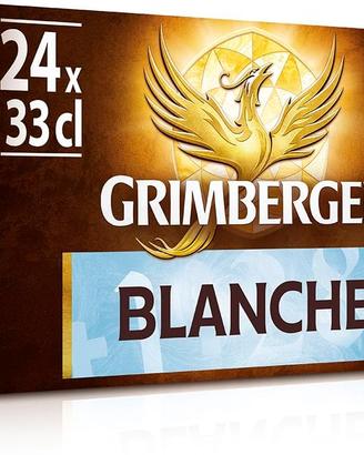 Grimbergen Blanche 24 Bottiglie 33 cl Birra