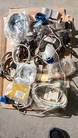 blocco cavi connettori PC telefono